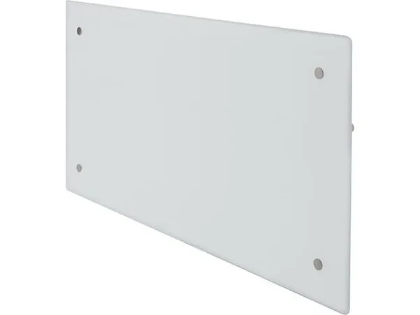 Adax Glas Varmepanel Clea H 08 KWT, 800W 230V med WiFi, hvid