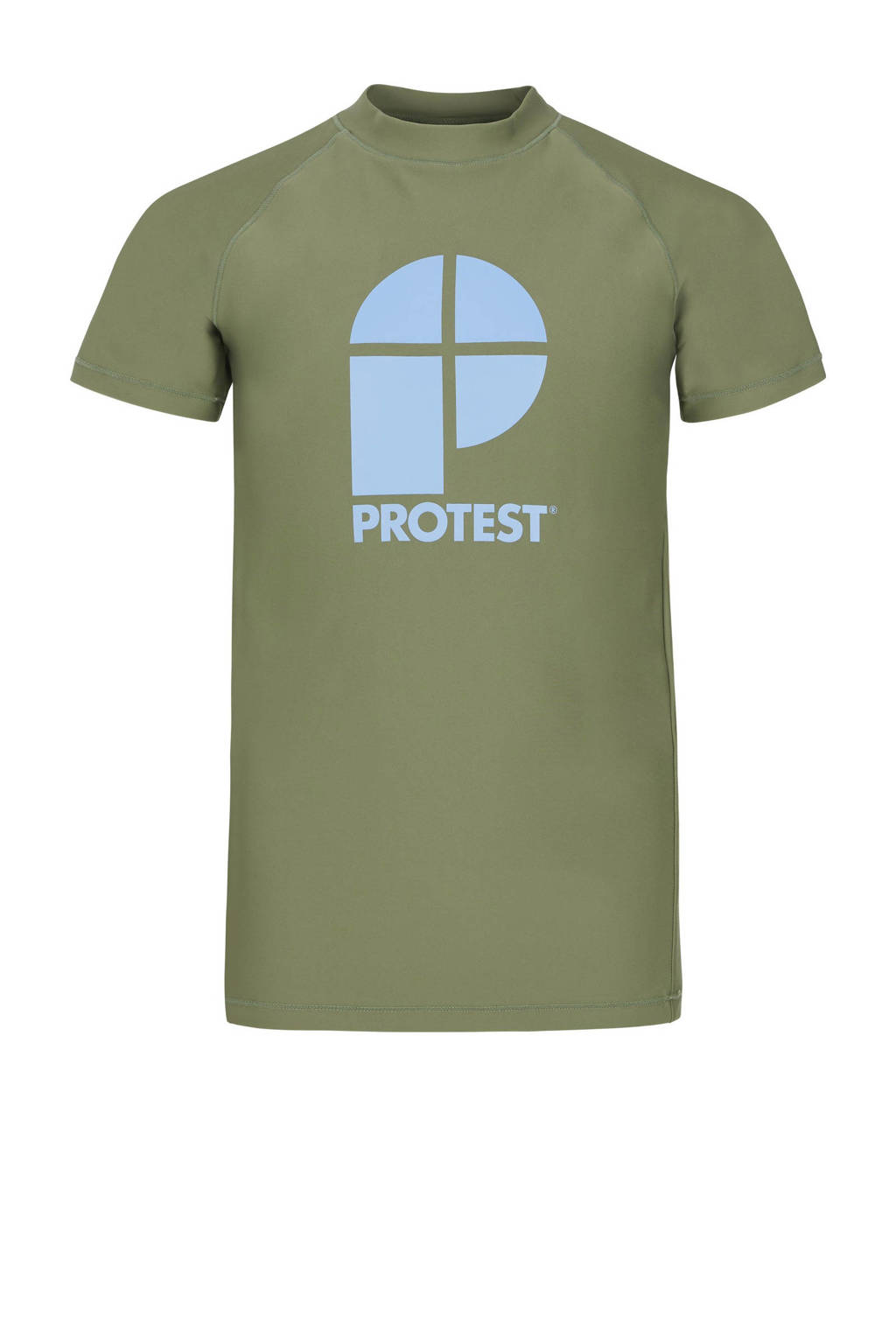 UV T-shirt PRTBERENT JR olijfgroen