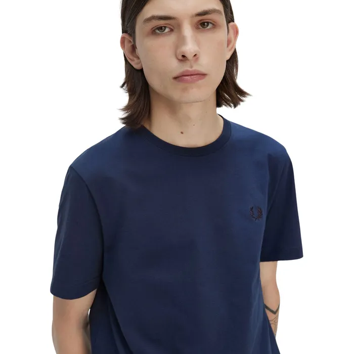 Fred Perry Crew Neck Shirt Heren