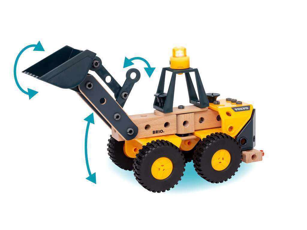 BRIO Spiel Builder Volvo Frontlader