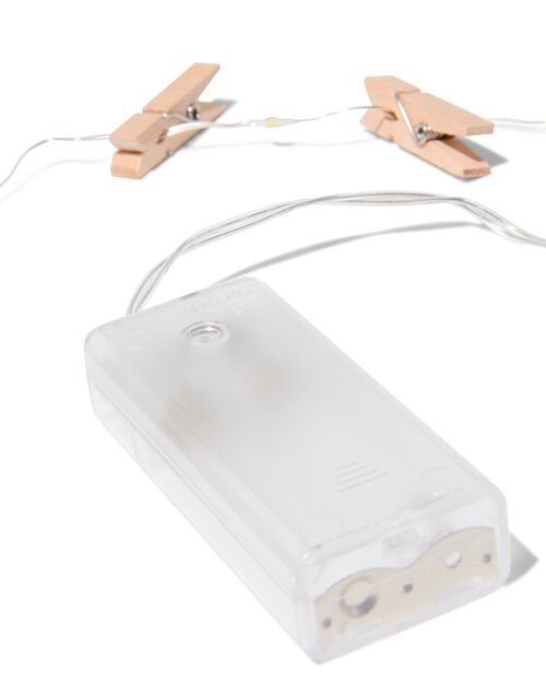 guirlande lumineuse 3,25m avec 20 lumières et 19 clips paillette