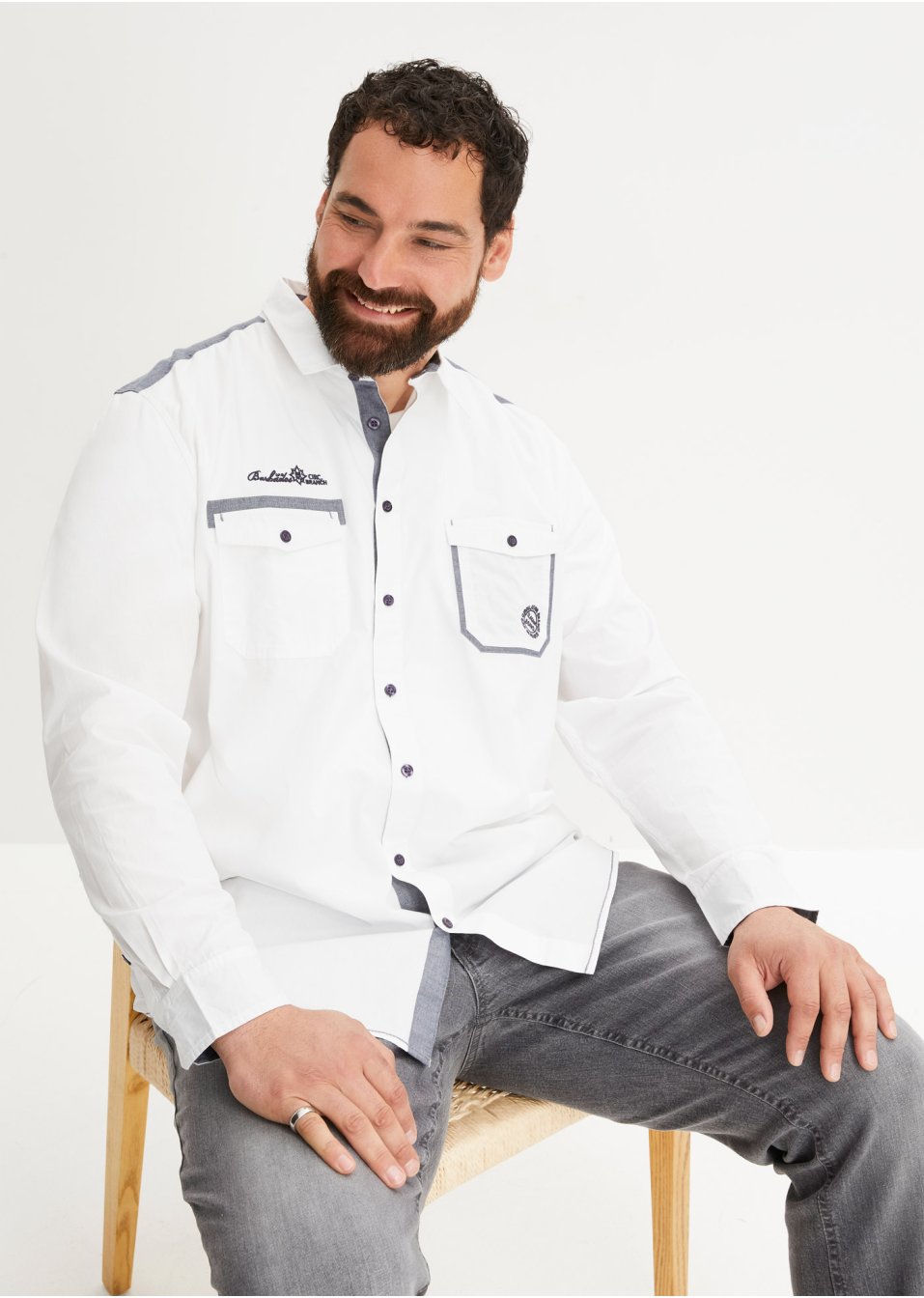 Chemise manches longues