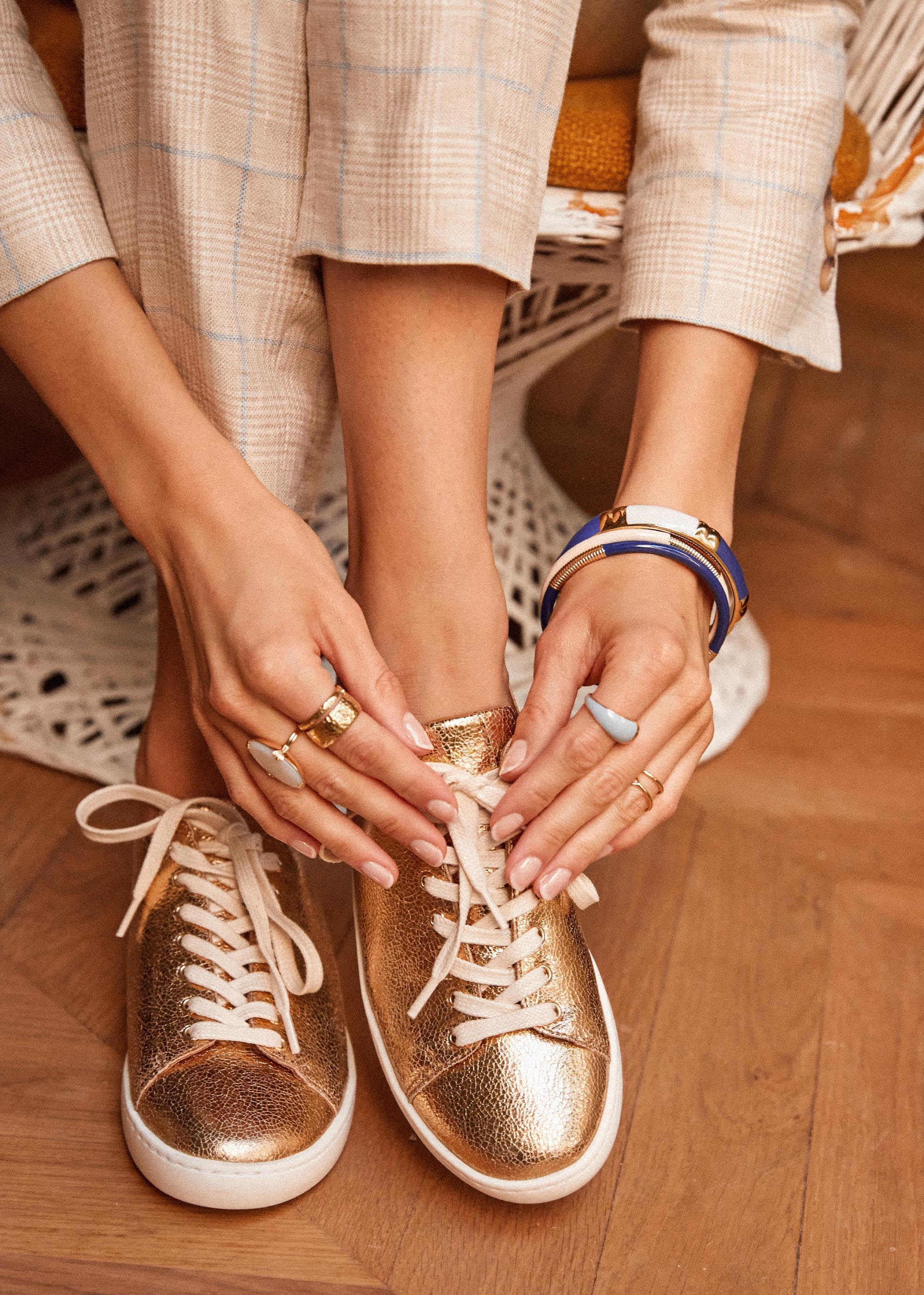 Baskets Jack - Doré Lisse - SOULIERS/SOULIERS Mocassins 5906281
