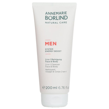 Annemarie Borlind Annemarie Borlind Men System Energy Boost 2-in-1 Cleanser Face & Body 200ml/6.76oz