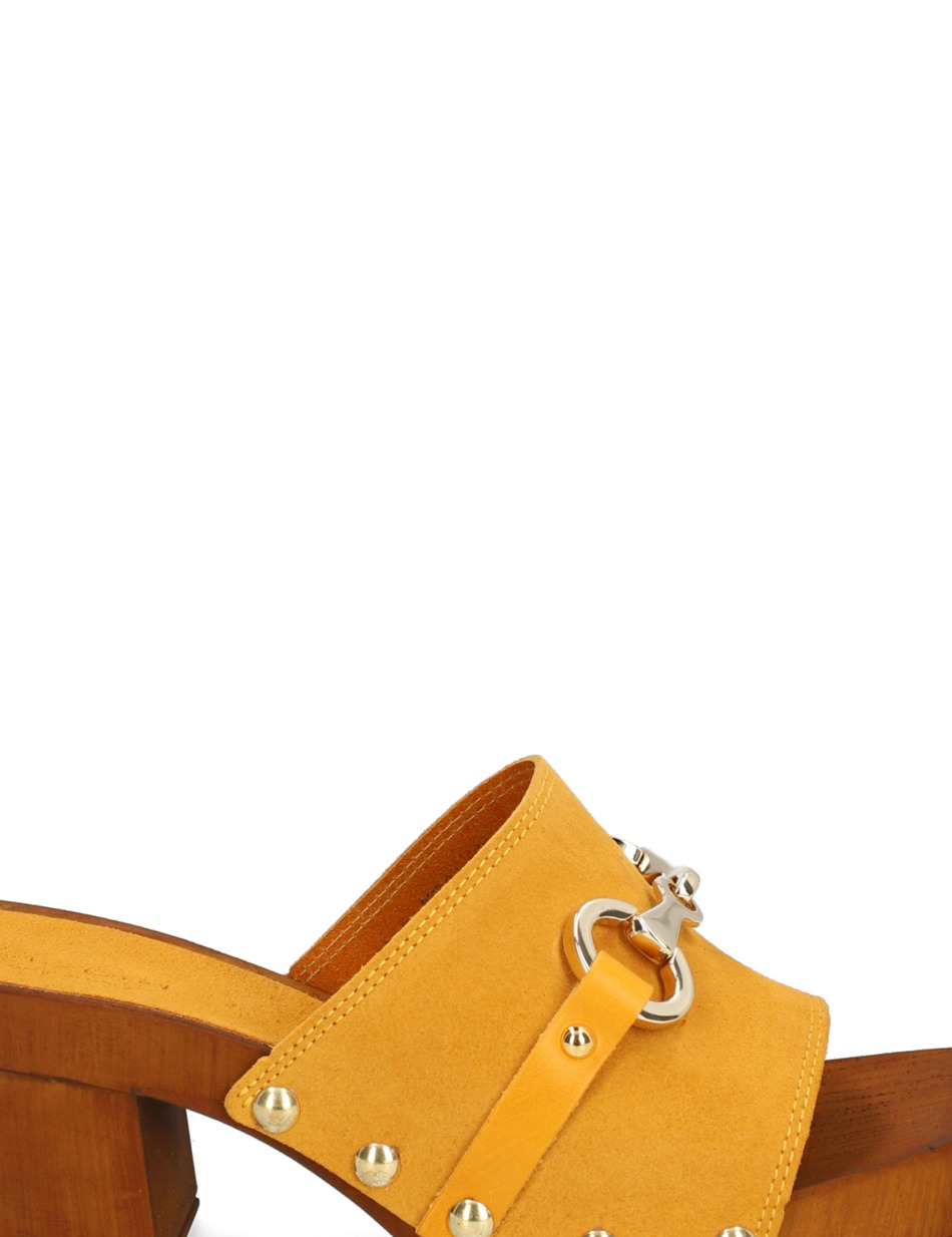 Veloursleder Pantoffel