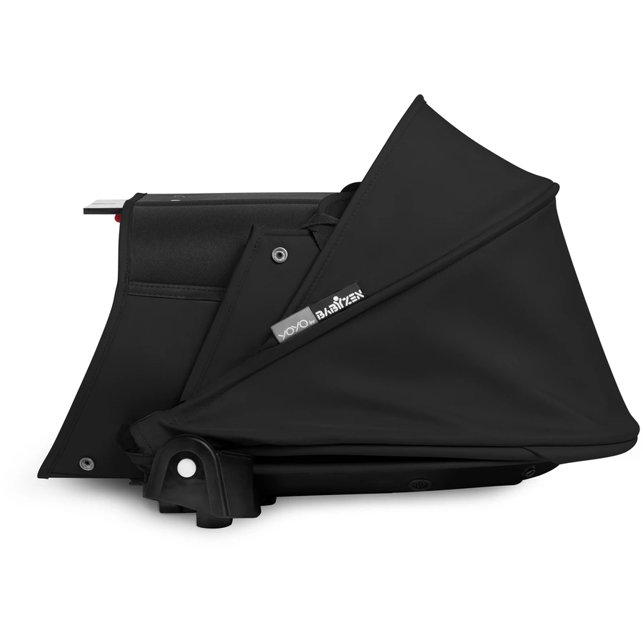 BABYZEN Kinderwagen YOYO2 0+ White mit Liegewanne Black