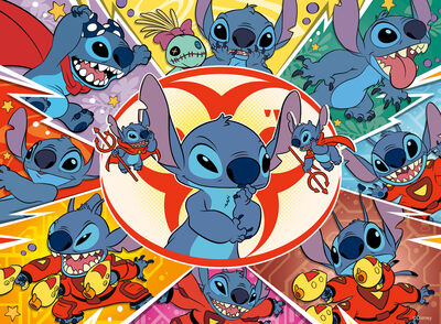 Ravensburger Disney Stitch XXL Puslespill 100 Brikker