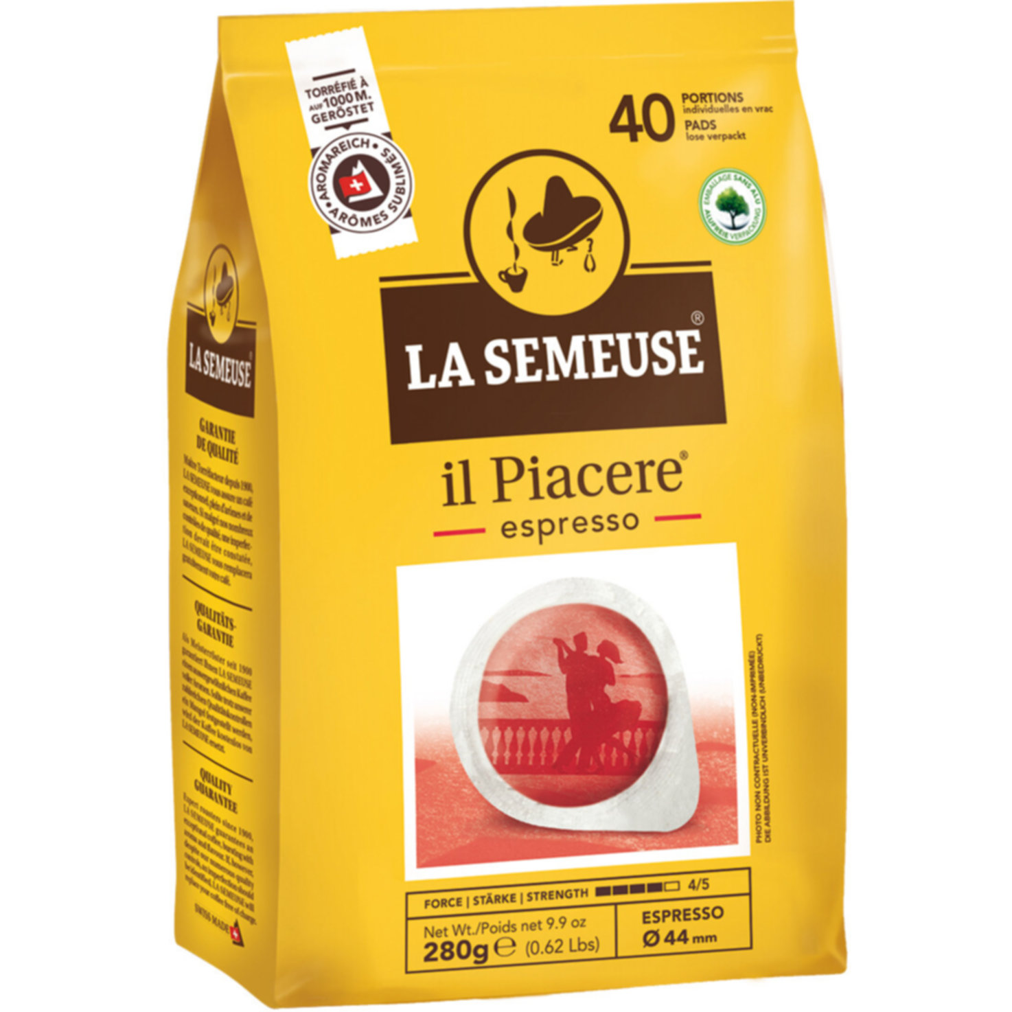 La Semeuse il Piacere espresso 40 Pads