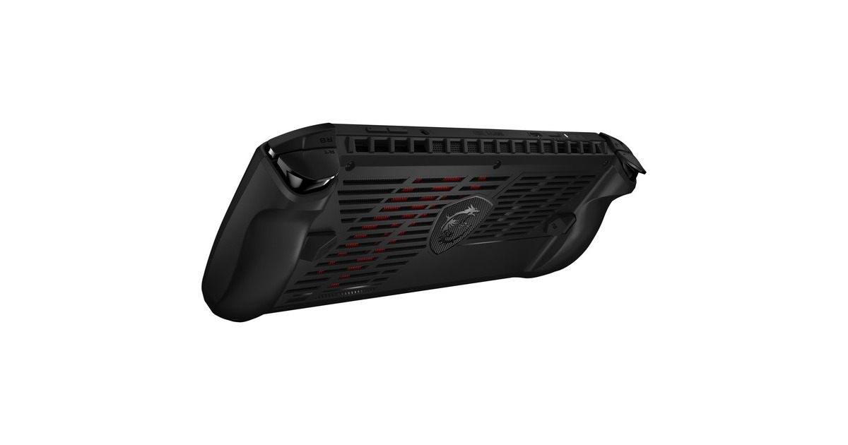 MSIClaw (A1M-032NL) handheld game console  (Zwart, 16 GB | 1 TB SSD | Wi-Fi 7 | BT | Win 11 | 120 Hz)