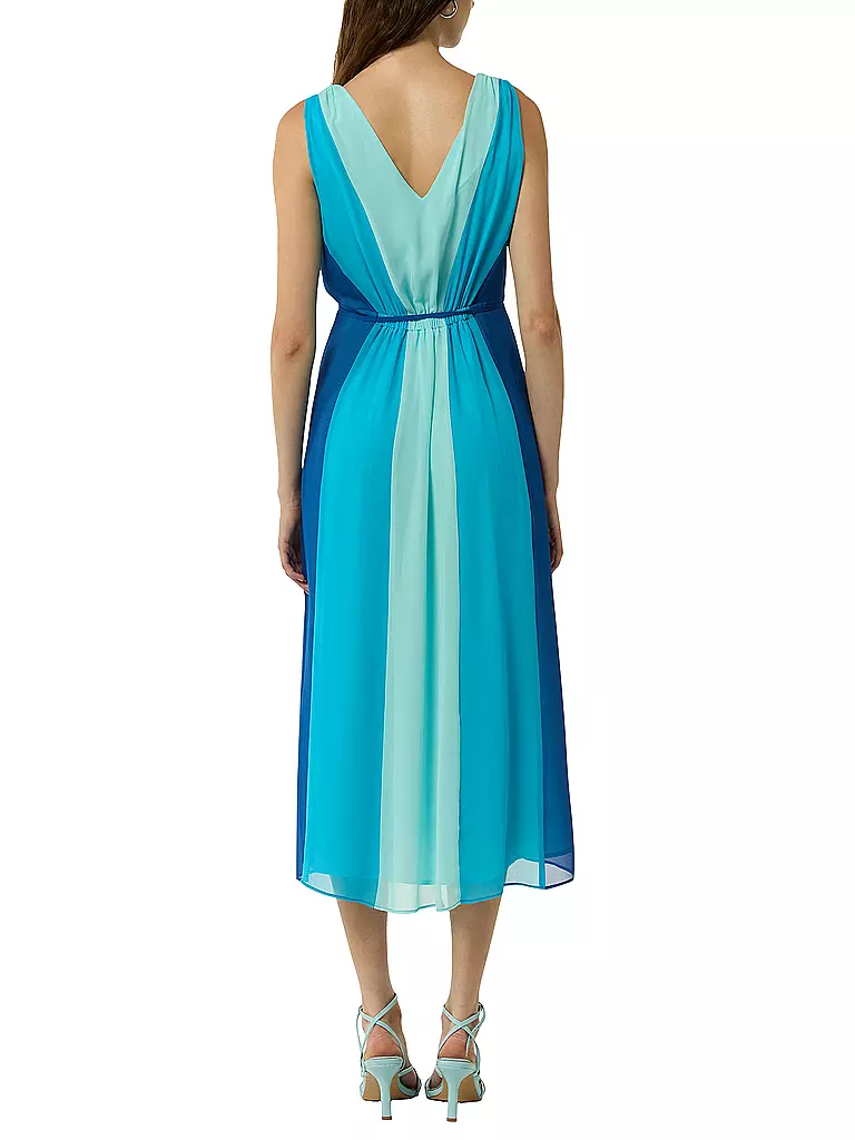 COMMA Midikleid  blau