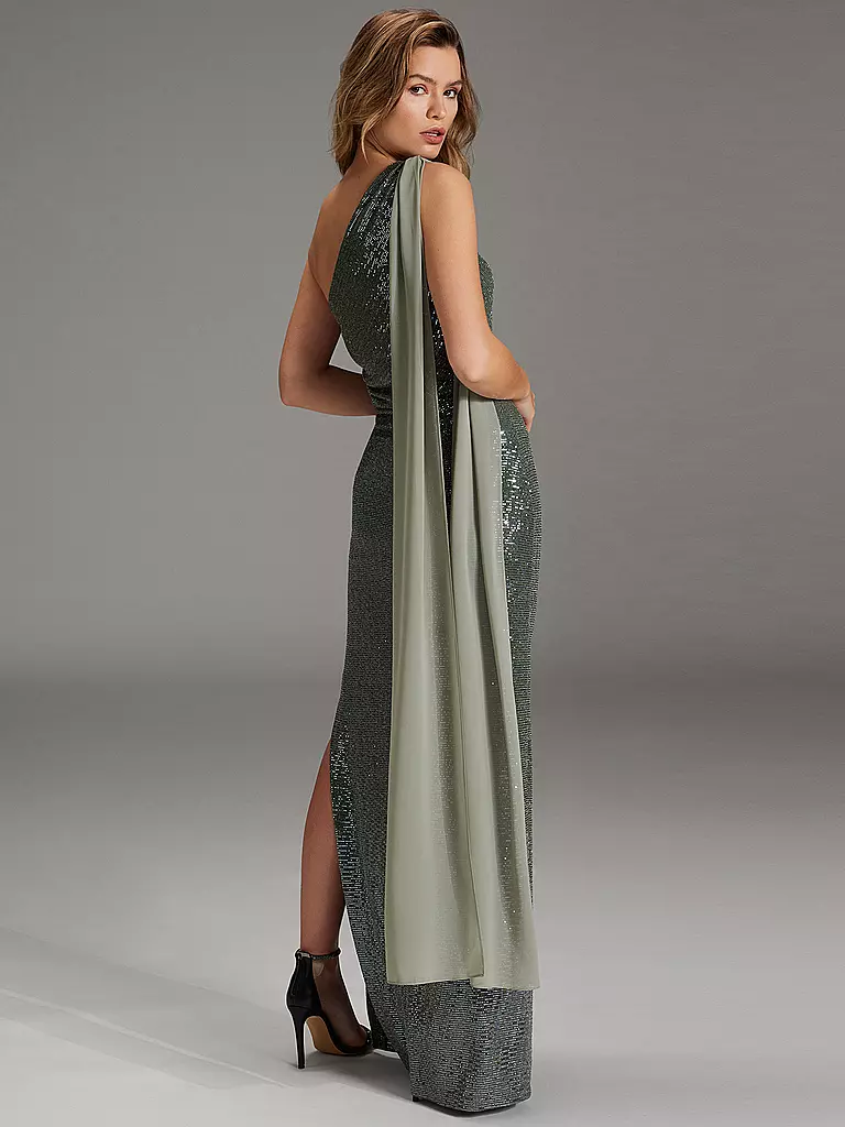 SWING Abendkleid olive
