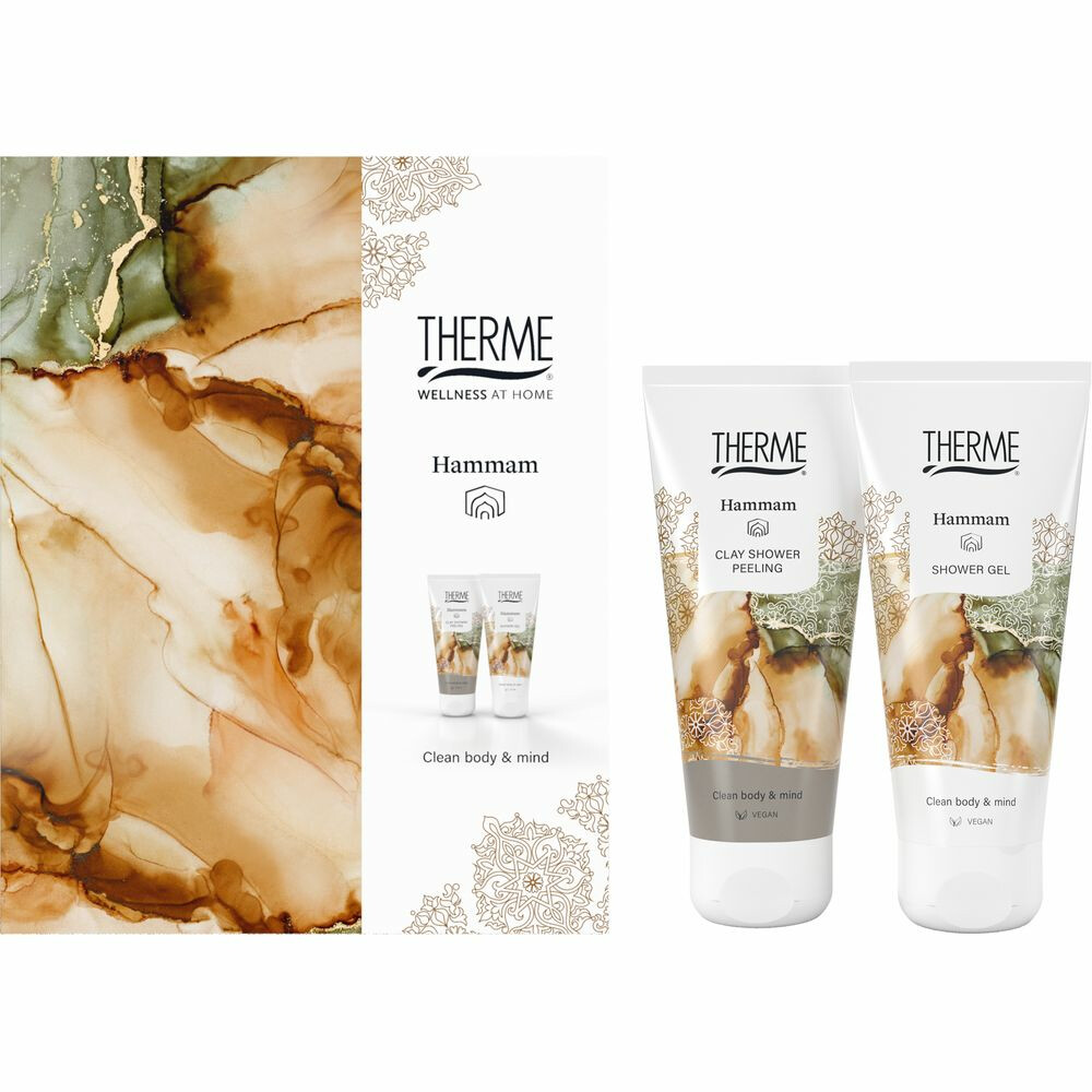 Therme Shower Treatment Geschenkset Hammam1 set