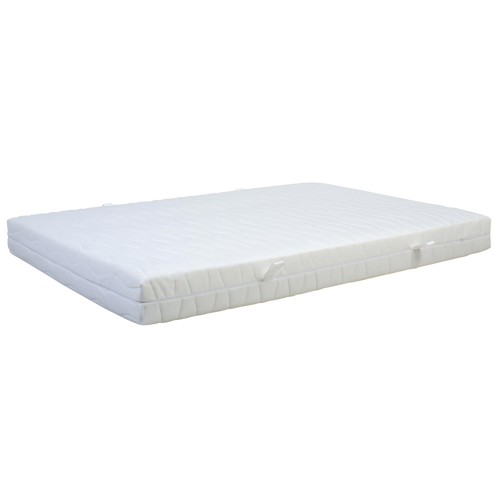 Taschenfederkern-Rollmatratze PREMIA - weiß - H2 - 90x200 cm