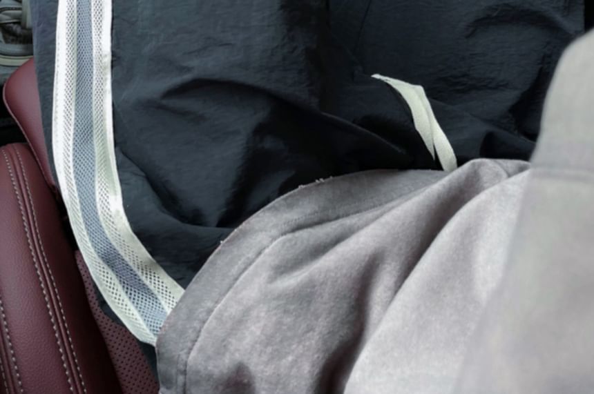 Fushet - Gestreepte shorts met trekkoordtaille