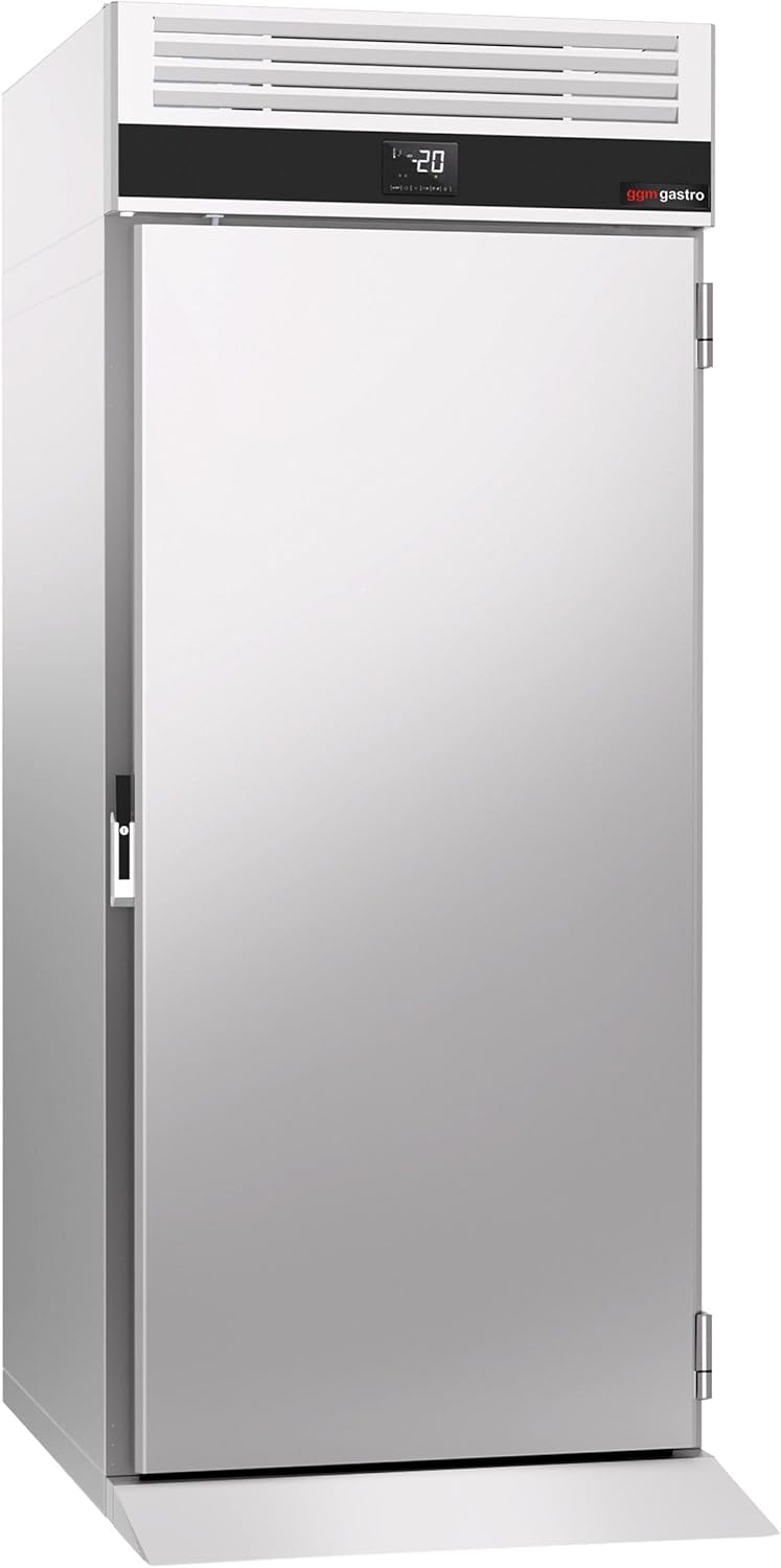 GGM Gastro EinfahrTiefkühlschrank Edelstahl PREMIUM - GN 2/1 - GN 1/1 - EN 600x400-700 Liter - mit 1 Tür