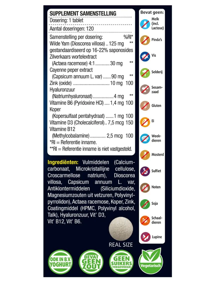 Overgang Balans tabletten