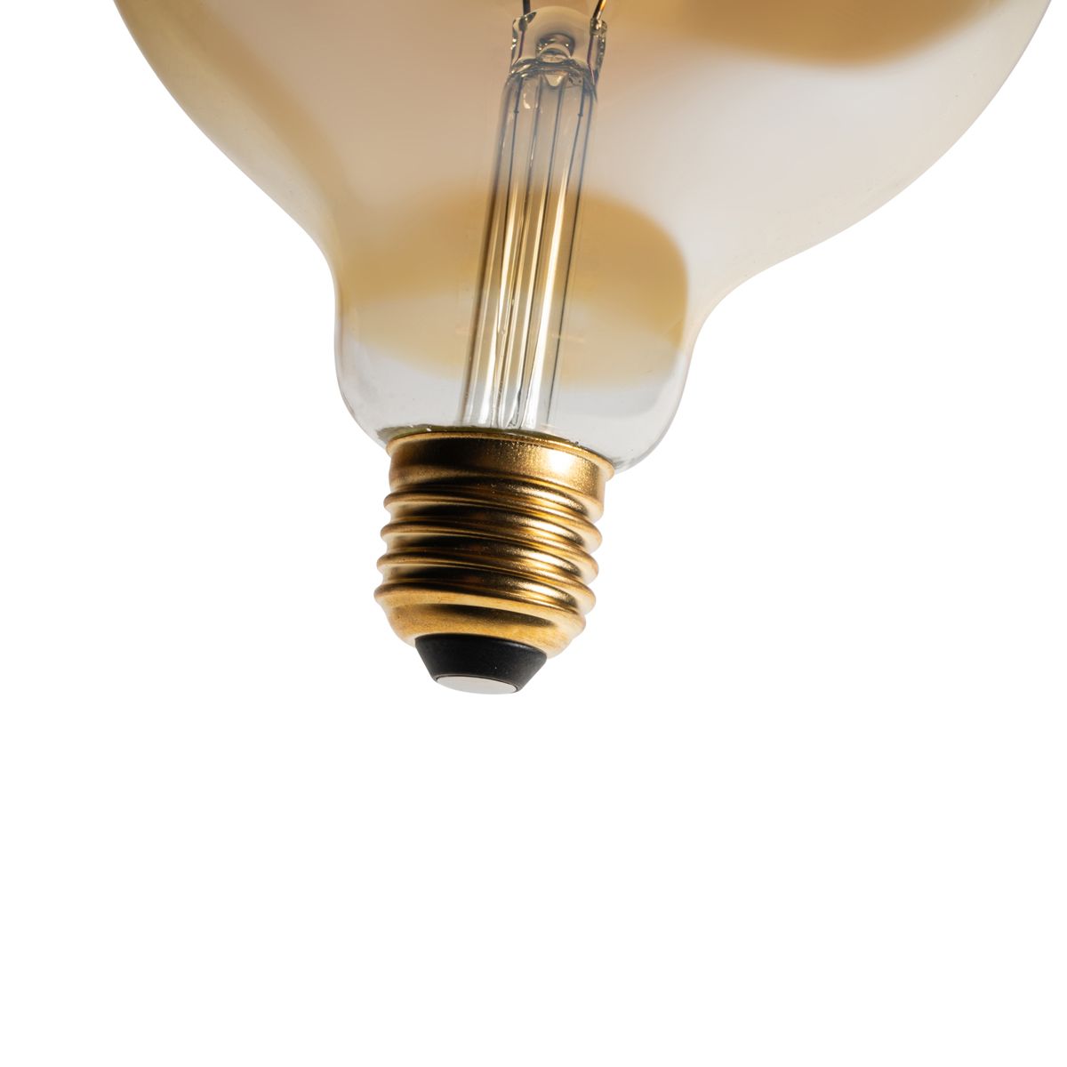 Kerst E27 LED lamp G125 amber 1.8W 100 lm 1800K