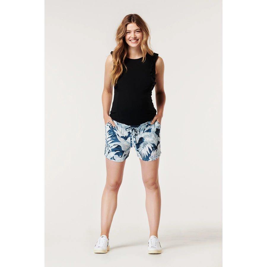 Noppies Umstandsshorts Niles Blue Graphite