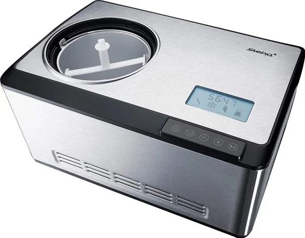 Steba IC 180, 2 L, 60 min., LCD, Sølv, 425 mm, 285 mm