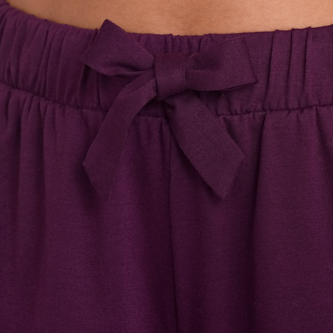 Gina Benotti Damen Loungewear-Hose in Unifarben lila
