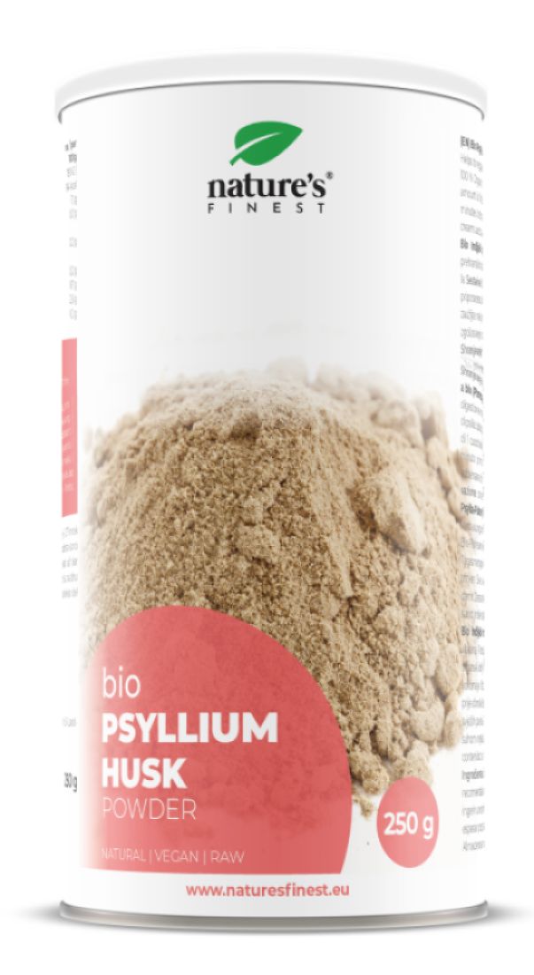 Nature's Finest Flohsamenschalen Pulver Bio