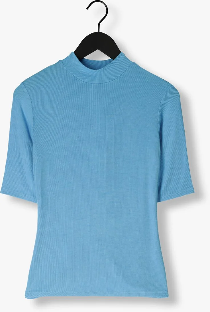 MODSTR\u00D6M lichtblauwe modstr&ouml;m top krown t-shirt