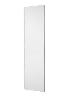 Plieger Perugia designradiator verticaal middenaansluiting 1806x456mm 802W zwart grafiet (black graphite)