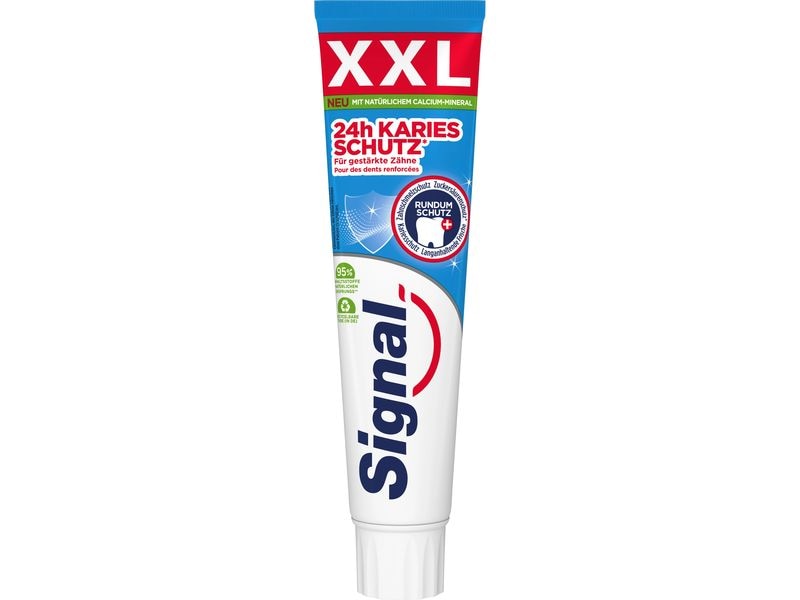 Signal Zahnpasta Kariesschutz XXL 125 ml Zahnpasta Kariesschutz XXL schützt langanhaltend vor Karies