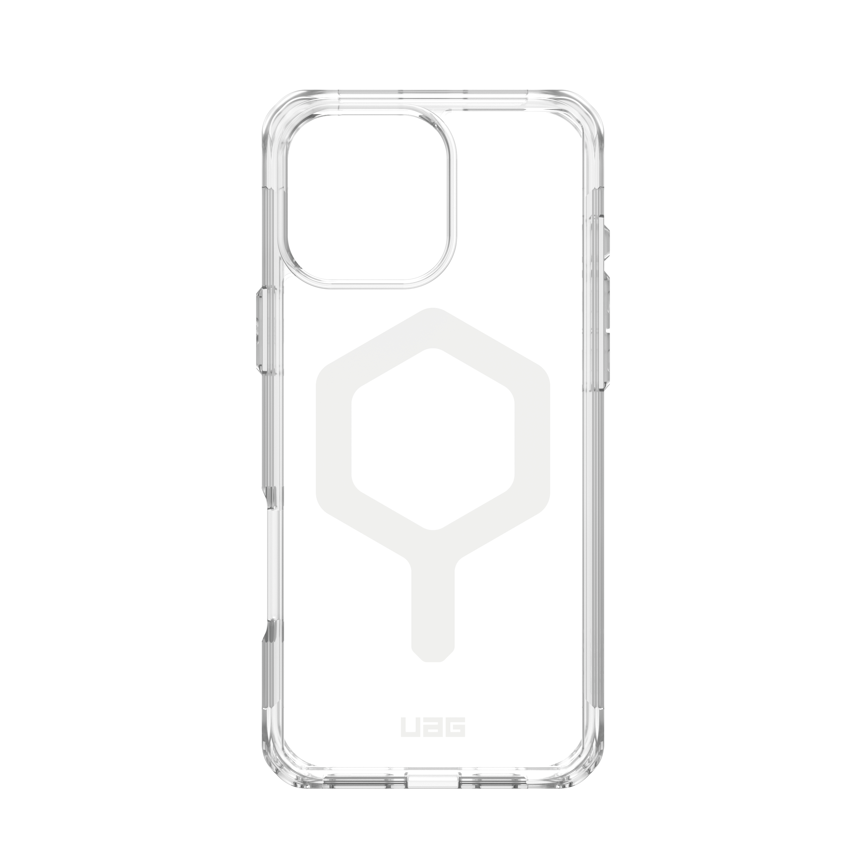 iPhone 16 Pro Max MagSafe Hybrid Schutzhülle Plyo (114481114341) - Transparent (Ice)