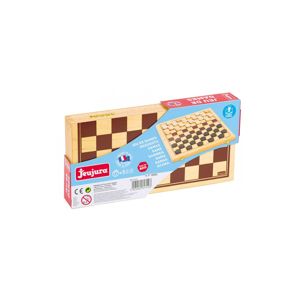 Jeux de Dames Coffret Pliant