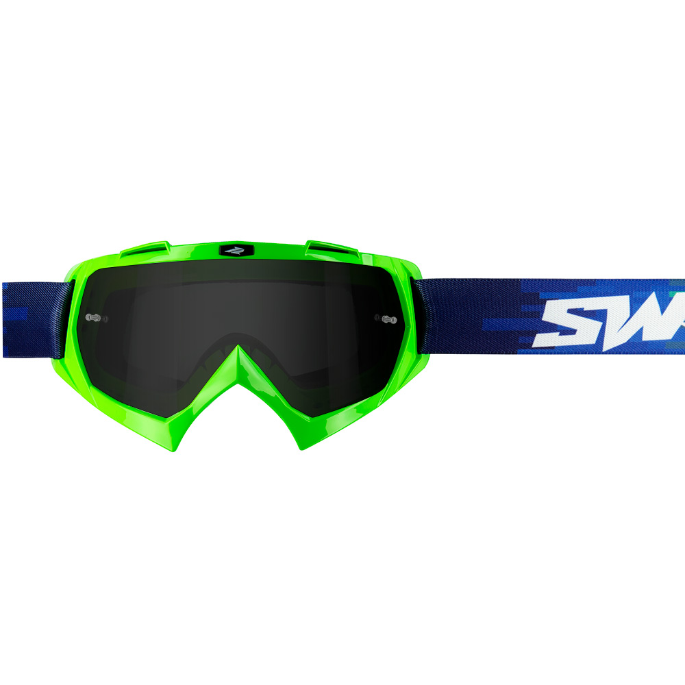 Swaps - Masque Pixel - Ecran Fumé Foncé Vert / Fumé foncé