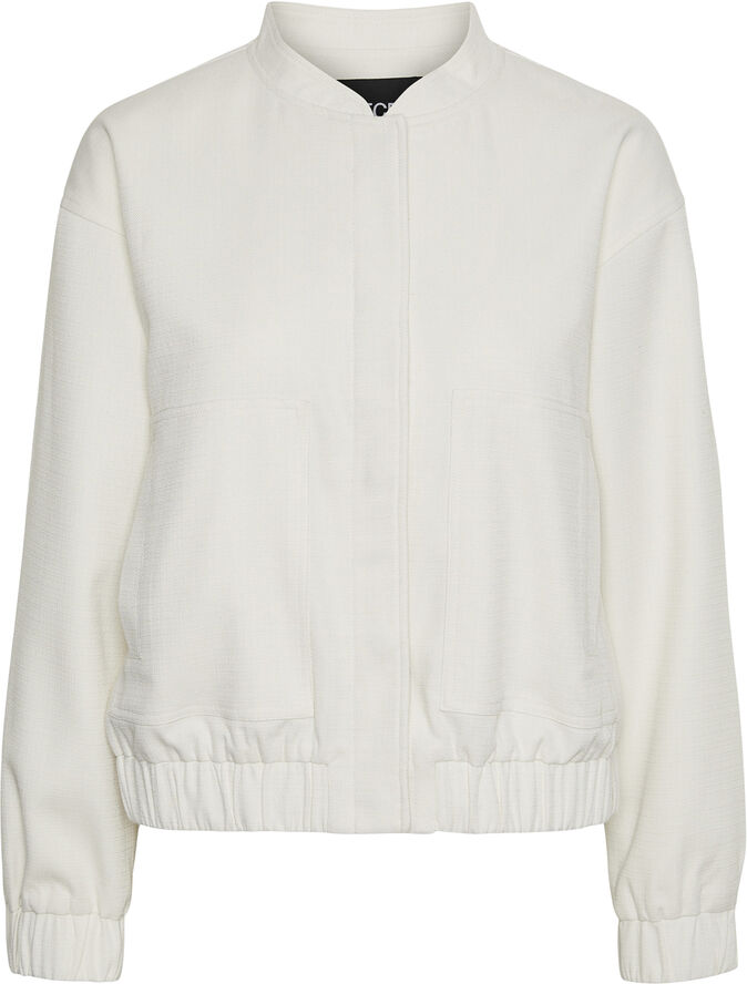Pieces PCANNIE BOMBER Whisper white