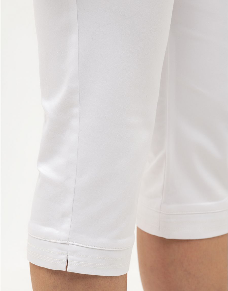 Corsaire coton blanc