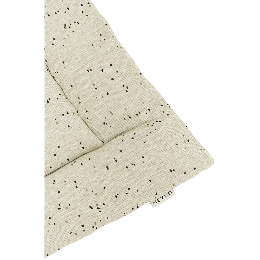 MEYCO Laufgittereinlage Rib Mini Spot - Sand Melange - 80 x 100 cm