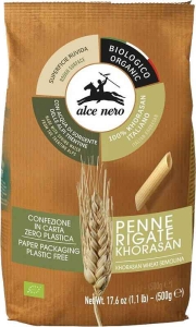 ALCE NERO Penne Khorasan Weizen hell, 500 g