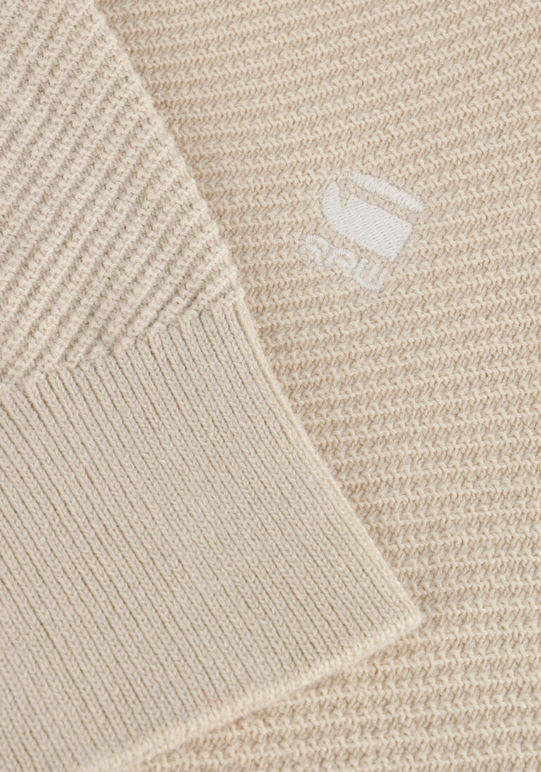 G-STAR RAW zand g-star raw trui moss skipper knit