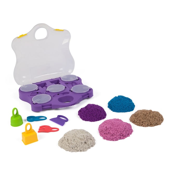 Kinetic Sand - Farbspiel Koffer