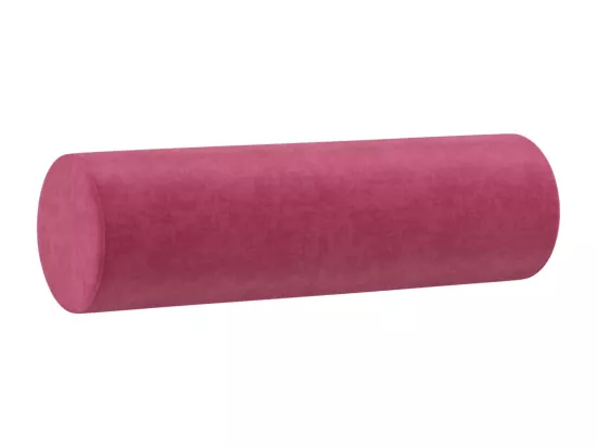 Ensemble de canapés 3 pcs avec coussins rouge bordeaux velours