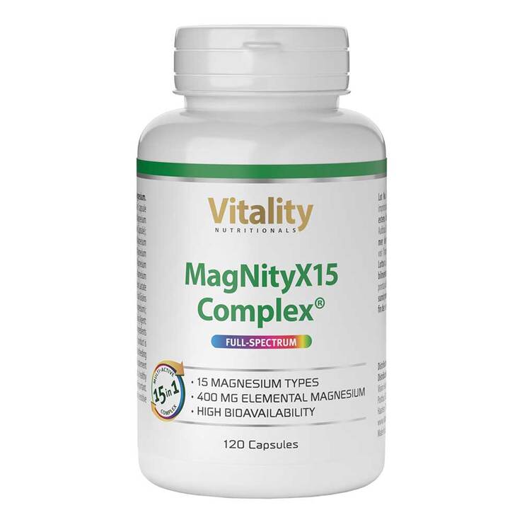 MAGNITYX15 Magnesium Komplex 15 Verband 400 mg Kapseln , 120 St
