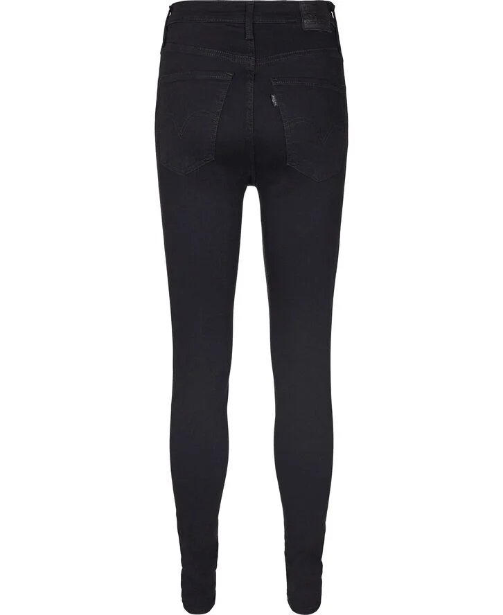Levi's Mile High Super Skinny Jeans Sort