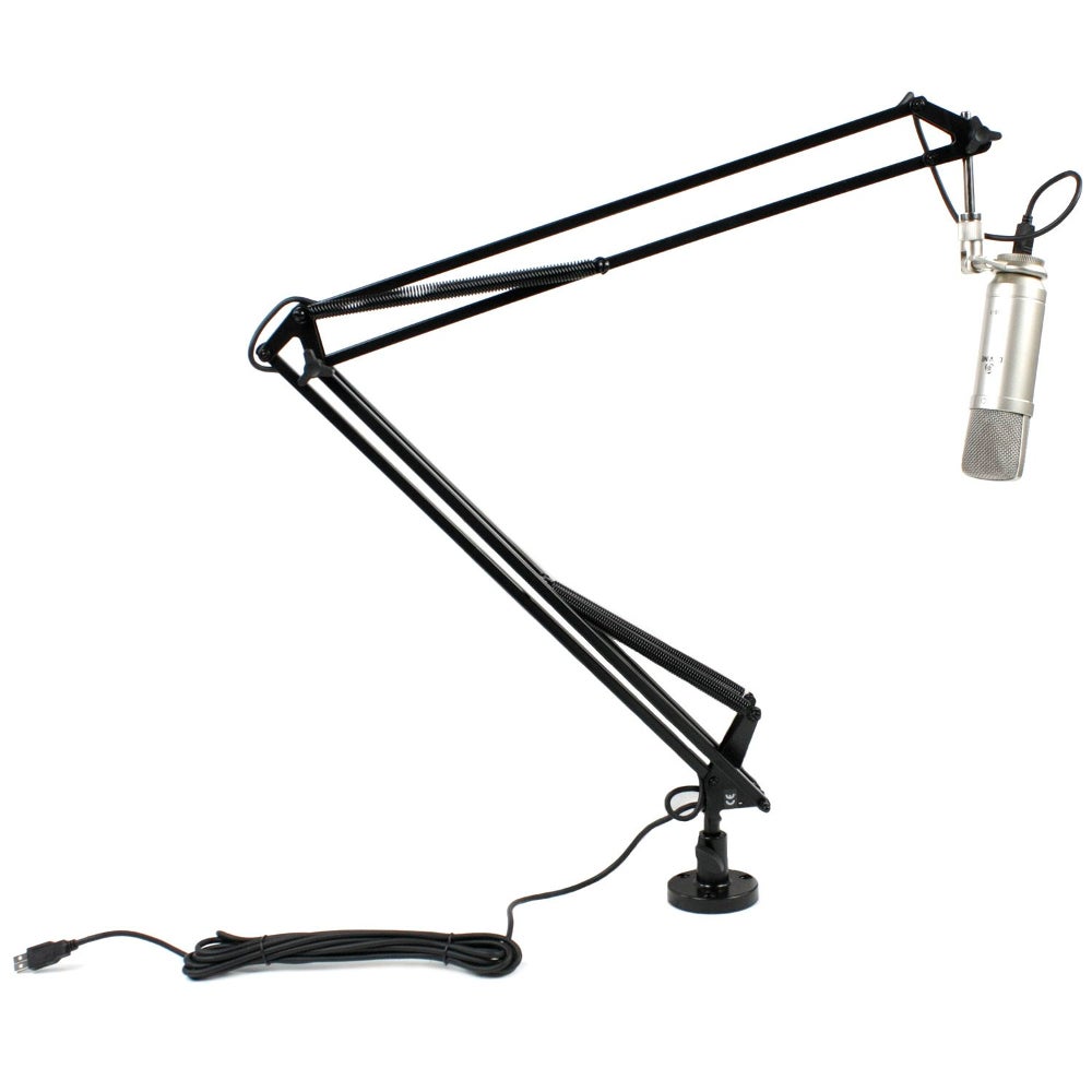 Devine M-Mic PRO USB Podcast Bundel met broadcast arm en hoofdtelefoon