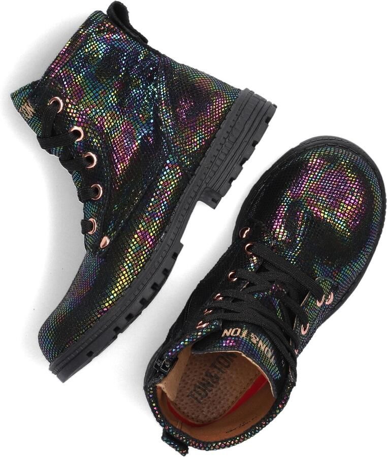 Ton & Ton Hedvig Veterboots Laarzen Met Veters Meisjes Kids Multi