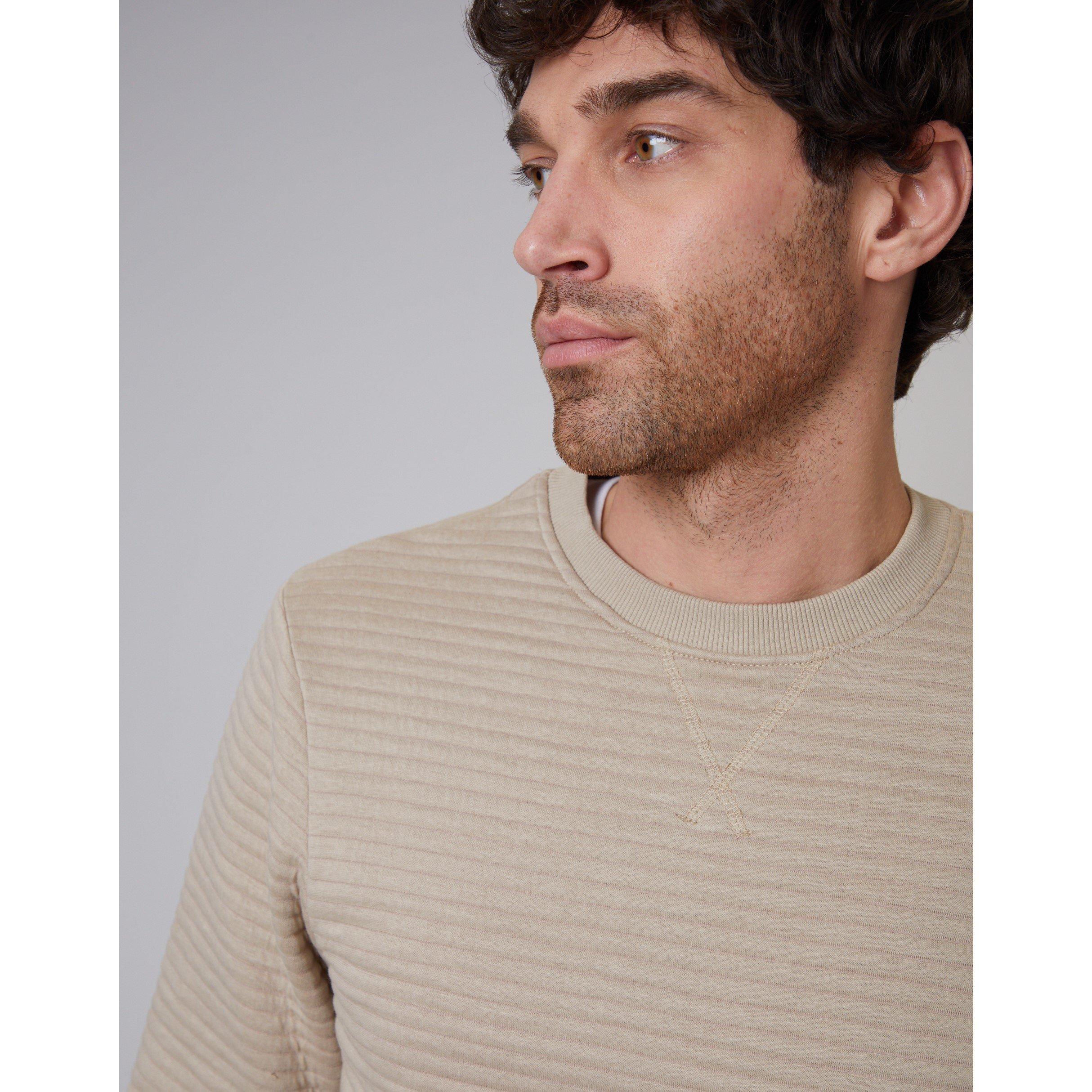 Threadbare TB Fleece Crew Sweater Mens