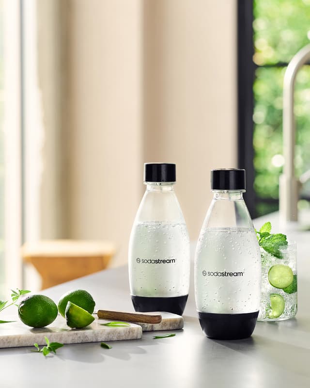 SodaStream DWS Fuse kulsyreflaske 1748223770 (2-pk, sort)