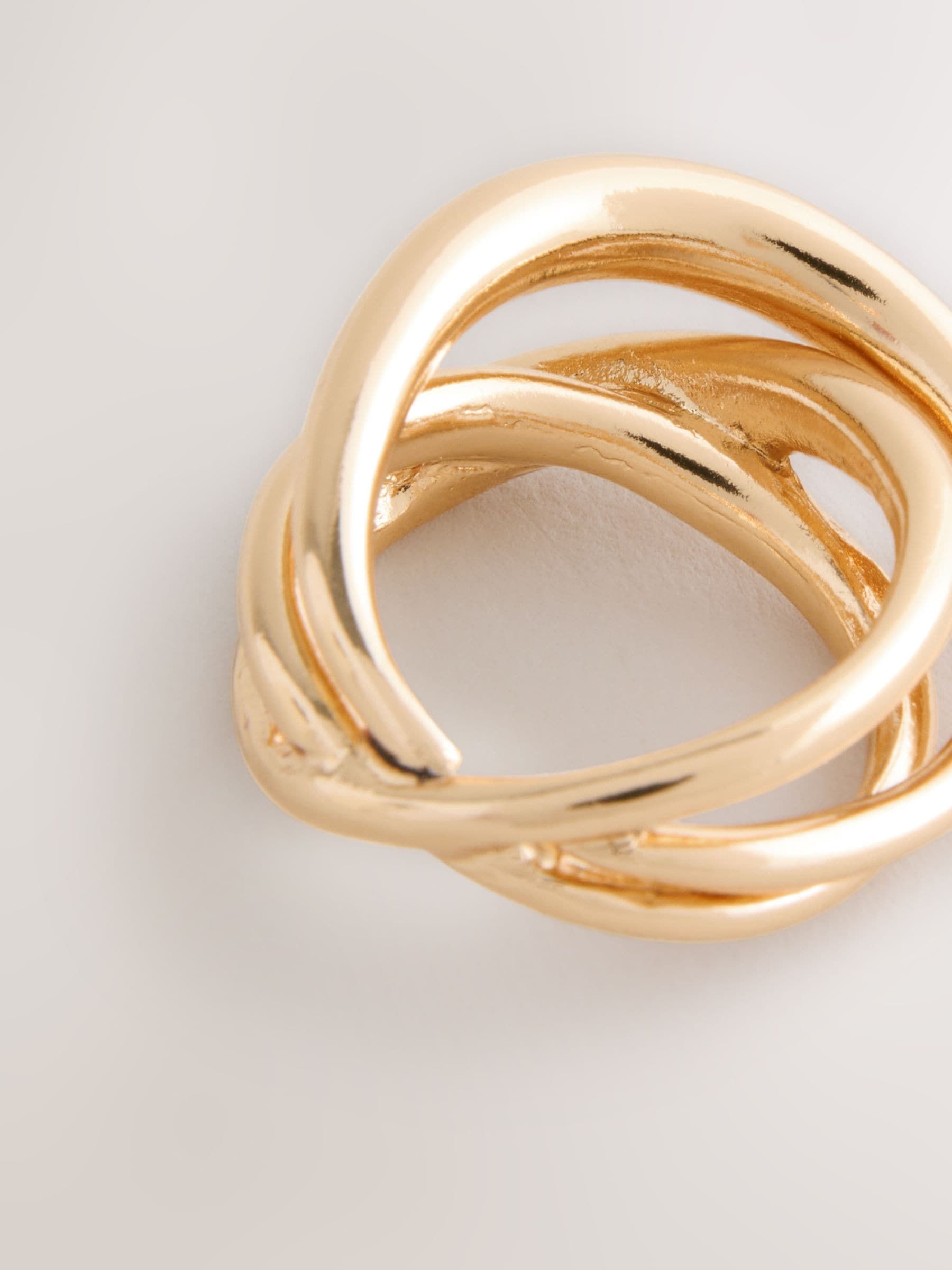 Goudkleurig - Stacked Ring