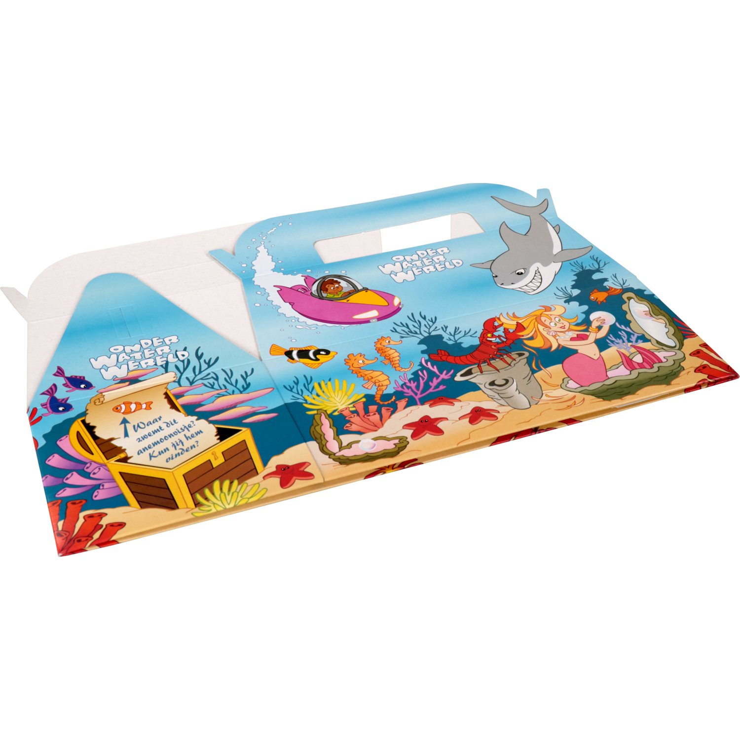 Kidsbox, Onderwaterwereld, karton, 225x120x95mm,