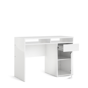 Bureau Eline met kast wit