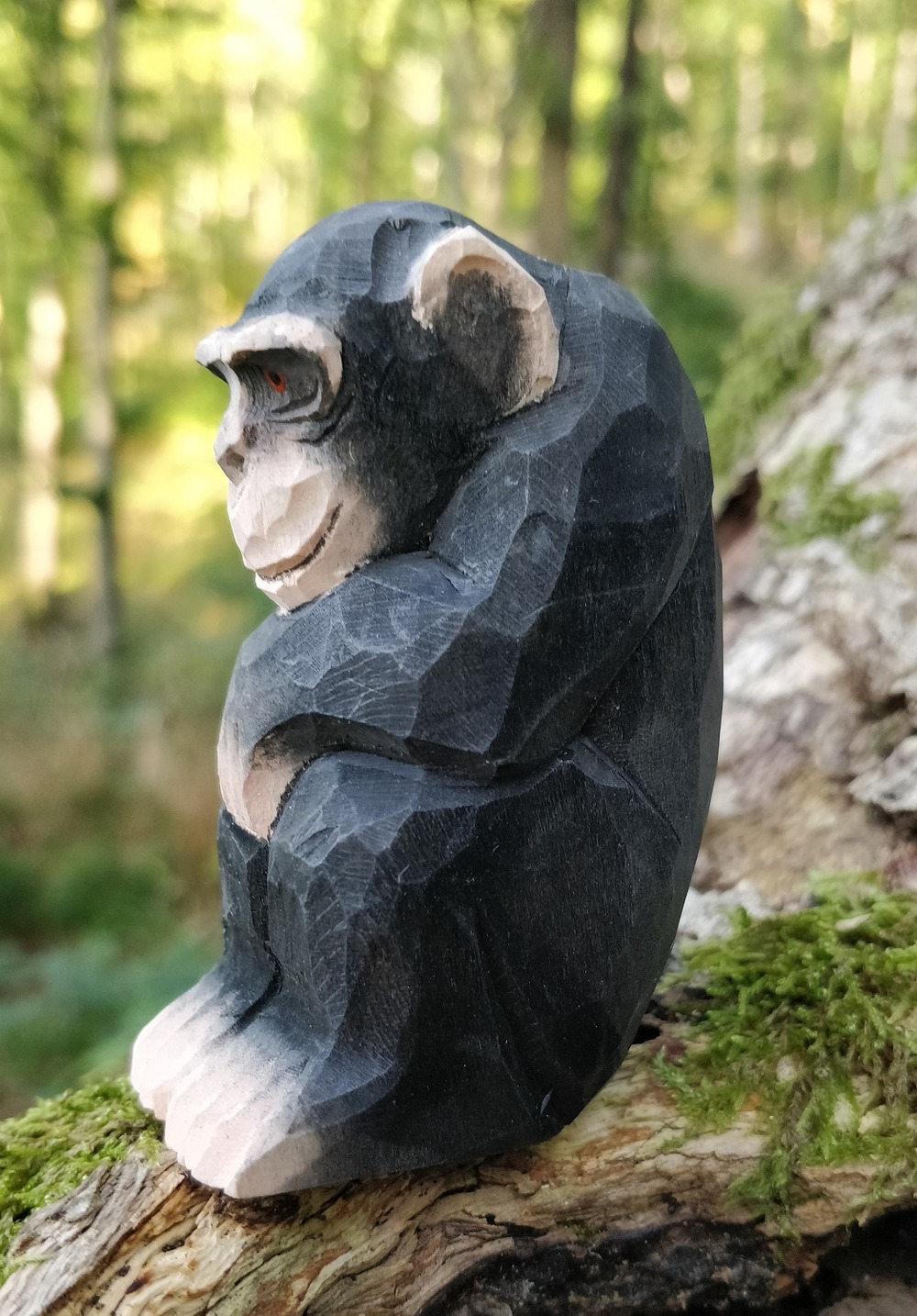 Figurine chimpanzé