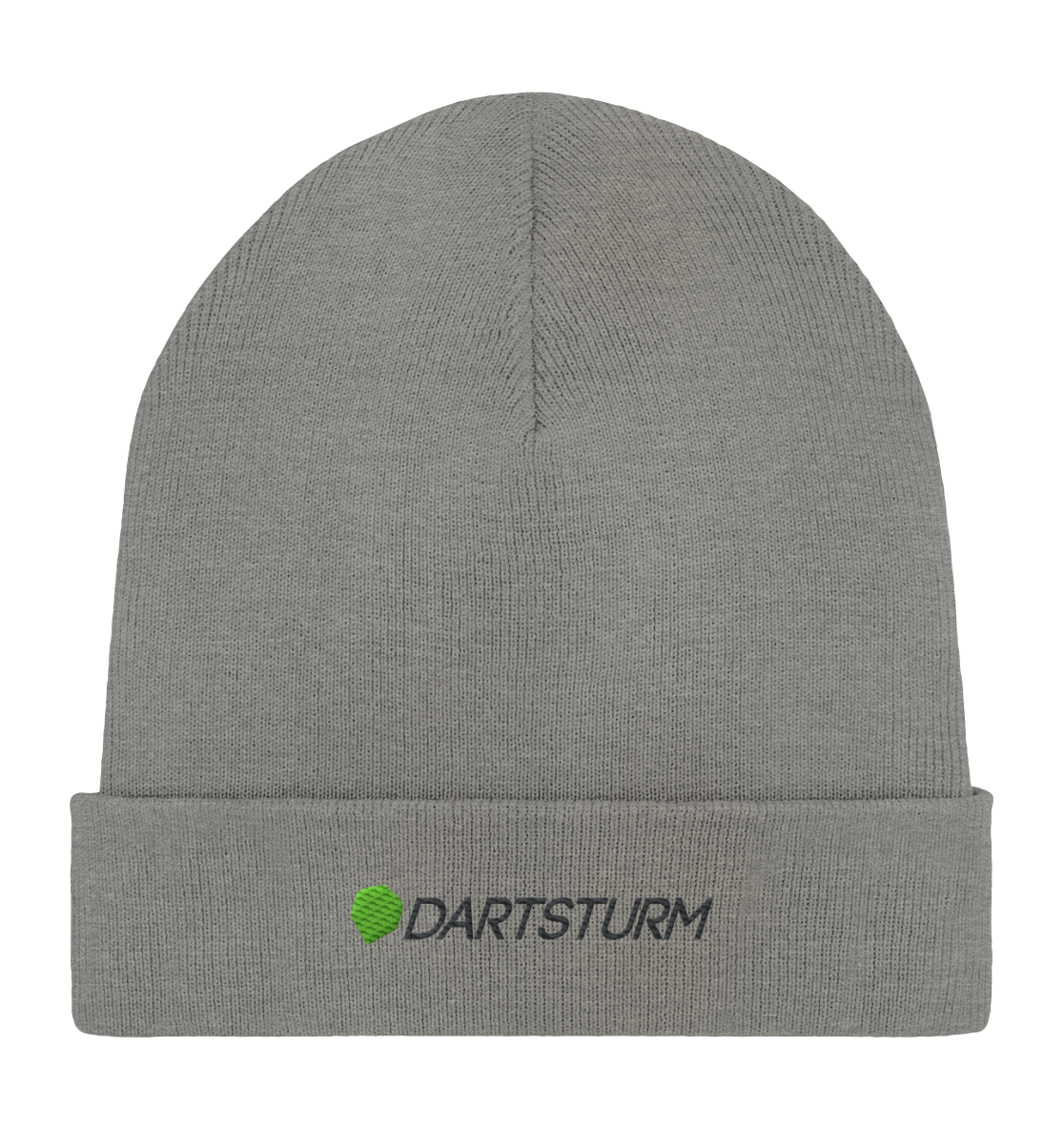 DartSturm - Logo Schwarz Rib Beanie