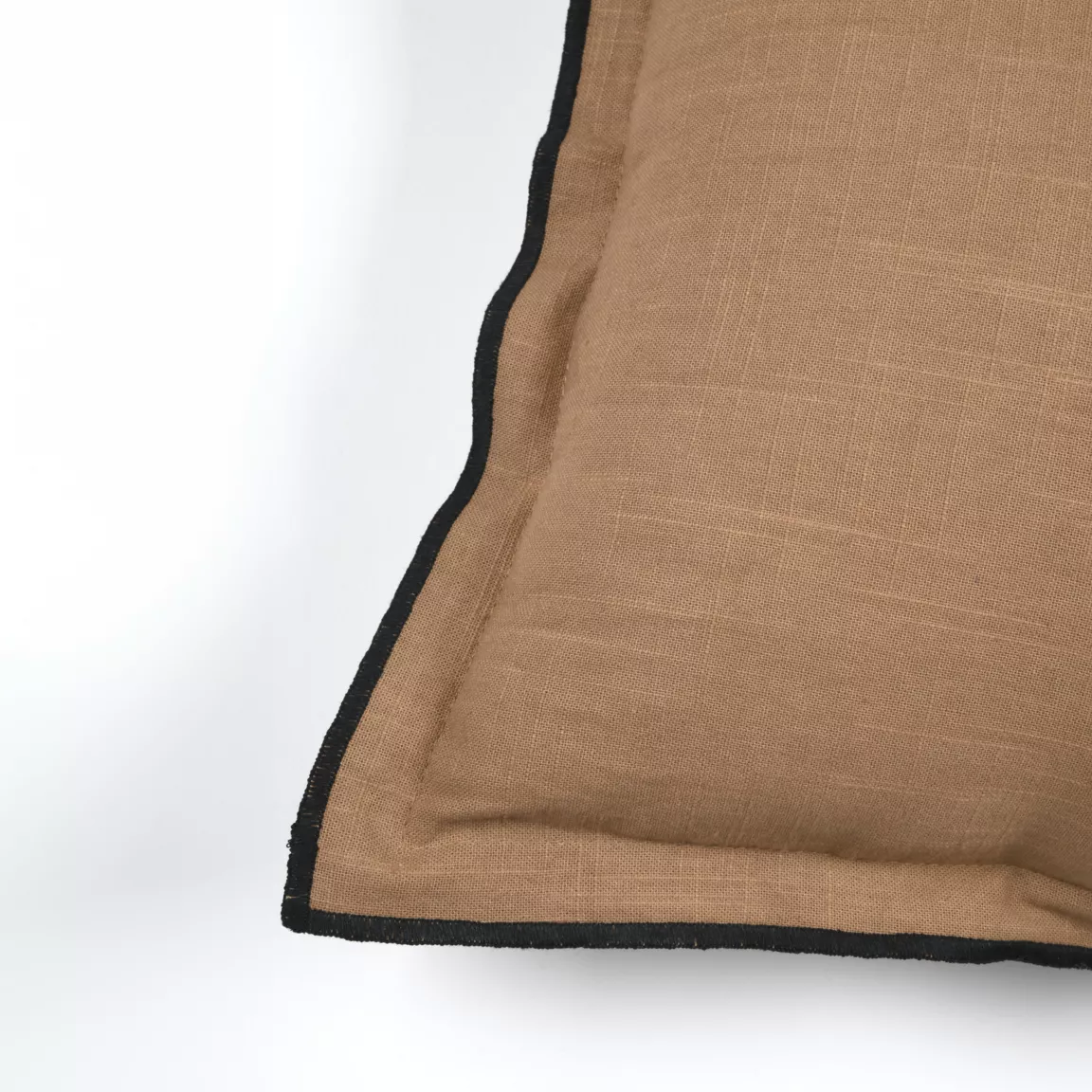 Coussin rectangulaire coton (40 x 60 cm) Helios Camel
